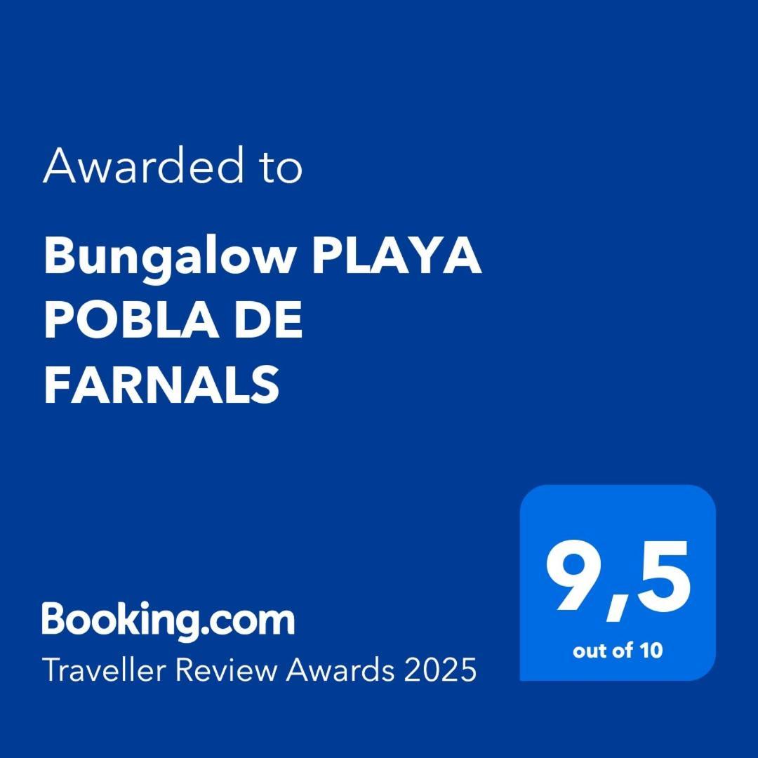 Bungalow Playa Pobla De Farnals Las Canteras  ภายนอก รูปภาพ